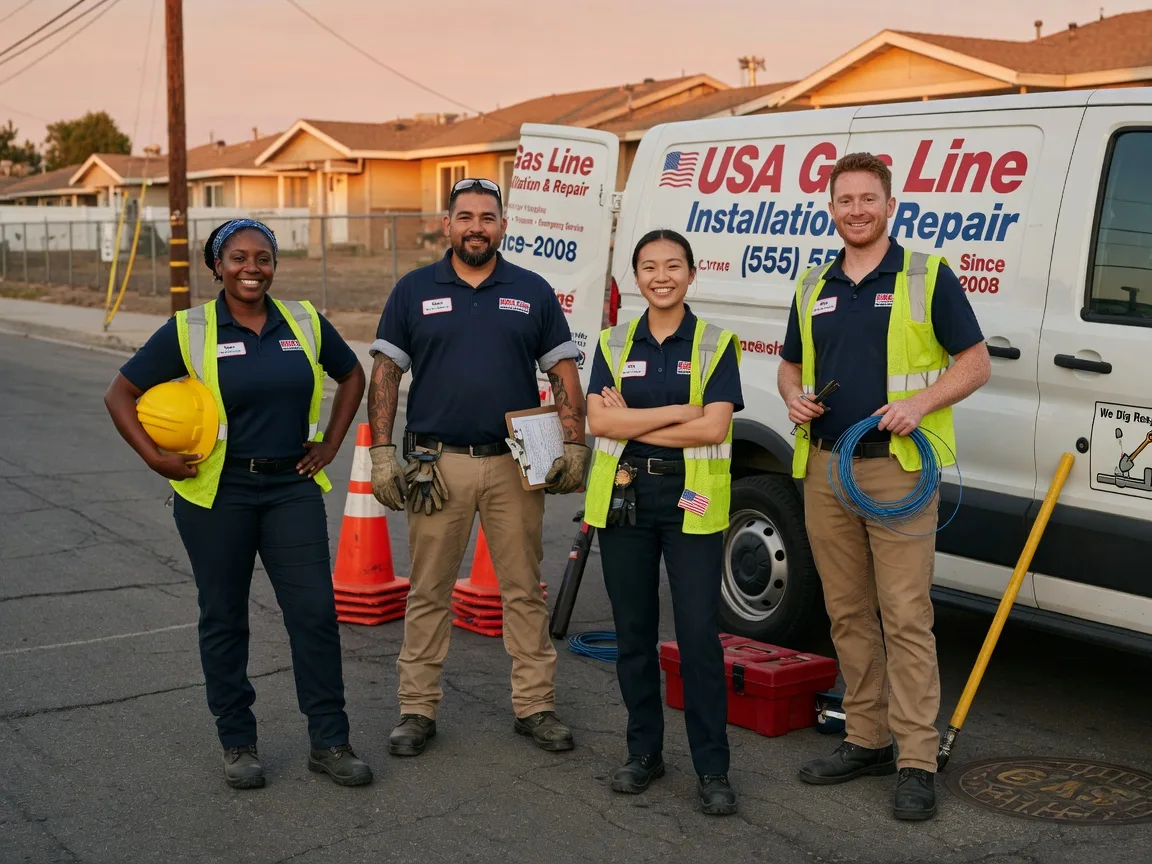 Gas Line Installation company in West Salisbury, PA